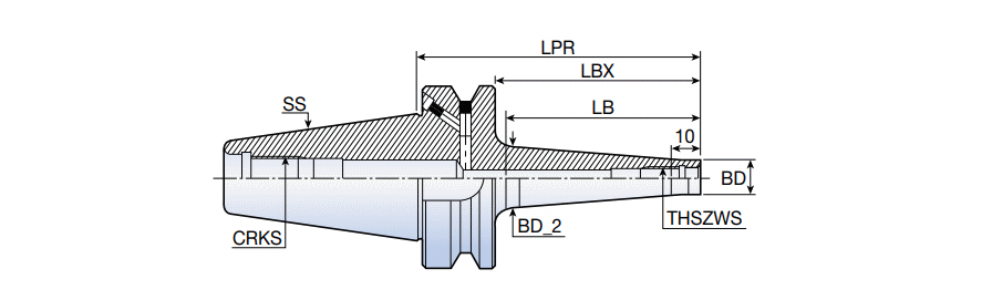 BT40 ODP 12X106