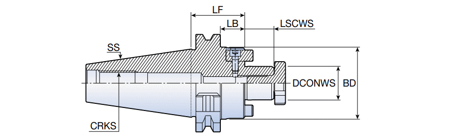 DIN69871 50 SEM 16X35