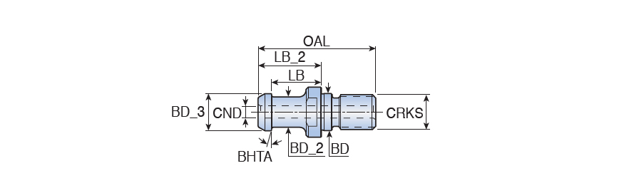 PS BT40 45 M16 MAZAK B